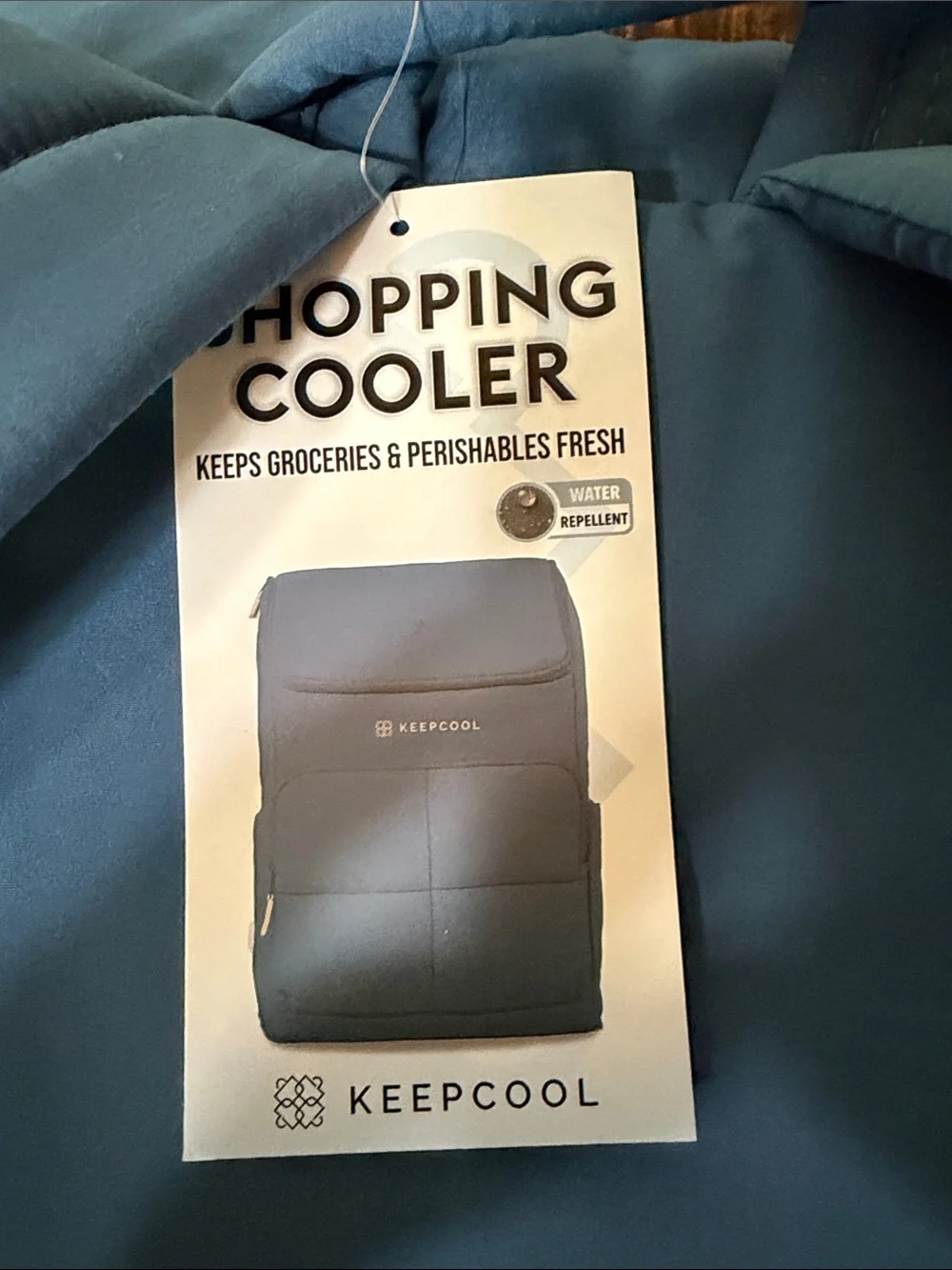 Keep Cool Blue or Green shopping Cooler Backpack